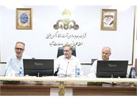 جلسه با حضور مهندس علی منتصری منطقه عملیاتی سروستان و سعادت آباد 9