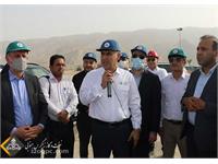 بازدید مدیر عامل نفت مناطق مرکزی ایران از منطقه عملیاتی پارسیان 26