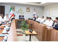 دیدار نوروزی مدیر عامل با کارکنان منطقه عملیاتی نار و کنگان 8