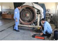 تعمیرات اساسی توربین SGT-400  ایستگاه تقویت فشار گاز منطقه عملیاتی نار و کنگان 8