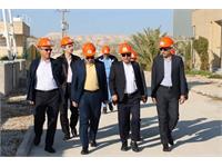 بازدید مدیر کل دیوان محاسبات استان فارس از منطقه عملیاتی پارسیان 12