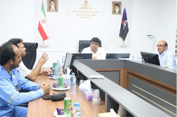 میز خدمت مدیریت منابع انسانی در منطقه عملیاتی نار و کنگان 5