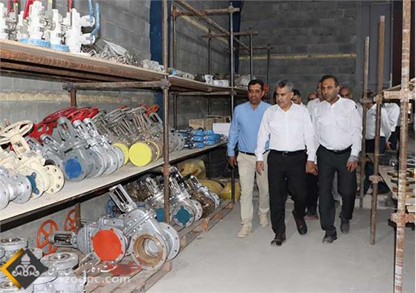 بازدید دوره ای مهندس مهدی حیدری از منطقه عملیاتی پارسیان 7