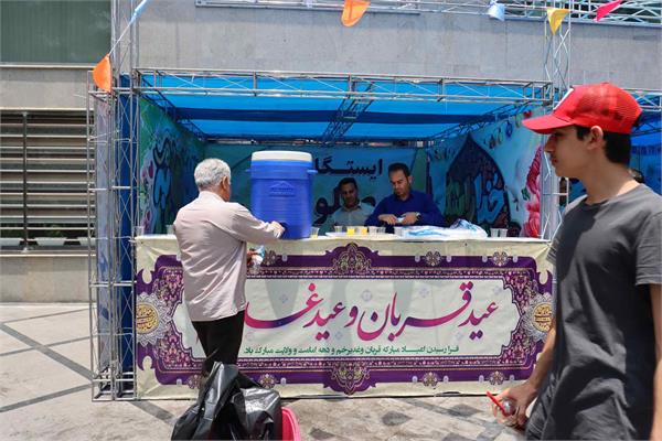 برپایی موکب و ایستگاه صلواتی به مناسبت دهه امامت و ولایت 4