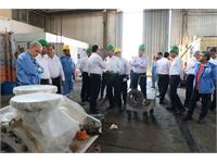 بازدید مهندس میرباقری از منطقه عملیاتی آغار و دالان 1