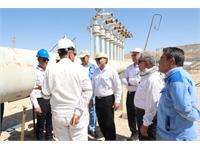 بازدید مدیر عامل شرکت بهره برداری نفت و‌گاز زاگرس جنوبی از ناحیه آغار و منطقه عملیاتی پارسیان 2