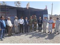 مانور مقابله با نشت نفت و گاز و آتش سوزی در تاسیسات نفت شهر برگزار شد 6