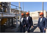 بازدید محسن خجسته‌مهر، مدیرعامل شرکت ملی نفت ایران از تاسیسات منطقه عملیاتی خانگیران 3