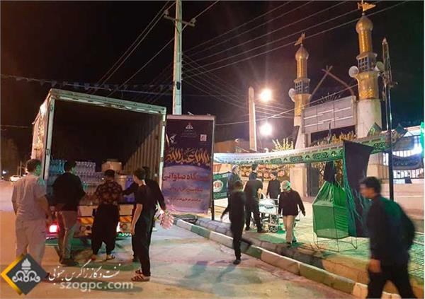 میزبانی شرکت نفت مناطق مرکزی ایران از زائران امام حسین (ع) در غرب کشور 9