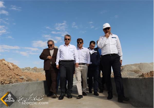 بازدید مدیرعامل شرکت نفت مناطق مرکزی ایران از منطقه آغاز و دالان زاگرس جنوبی 23