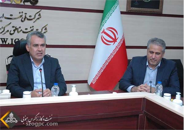 مراسم معارفه مشاور و رئیس دفتر مدیرعامل شرکت نفت مناطق مرکزی ایران 7