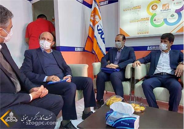 بازدید مدیرعامل نفت و گاز زاگرس جنوبی از نمایشگاه صنعت نفت اهواز 13