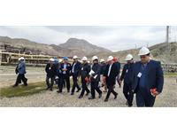 بازدید مدیر عامل نفت مناطق مرکزی از میدانهای گازی تنگ بیجار ، باباقیر و بانکول 2