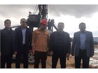 نخستین حلقه چاه در میدان گازی بابا قیر 2