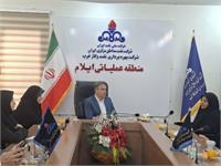 حضور مشاور امور بانوان و خانواده مدیرعامل شرکت ملی نفت ایران و شرکت نفت مناطق مرکزی ایران در شرکت بهره برداری نفت و گاز غرب 5