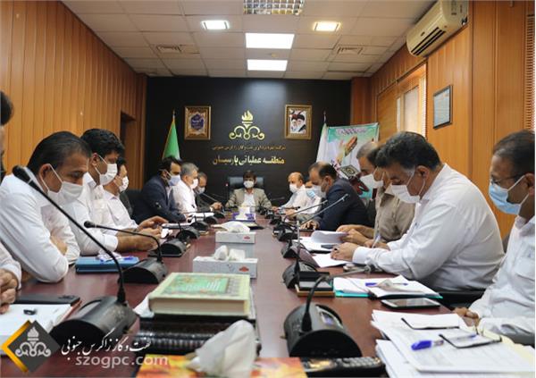 بازدید مدیرعامل از منطقه عملیاتی پارسیان 2