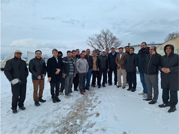 بازدید مدیر عامل نفت مناطق مرکزی از میدانهای گازی تنگ بیجار ، باباقیر و بانکول 10