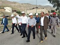 بازدید مدیرعامل شرکت نفت مناطق مرکزی ایران از مناطق عملیاتی نفت شهر و تنگ بیجار 3