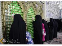 آیین غبارروبی ضریح حرم حضرت معصومه(س) توسط کارکنان شرکت نفت مناطق مرکزی ایران 3