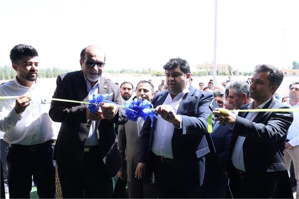 افتتاح ورزشگاه چند منظوره در منطقه عملیاتی سروستان و سعادت آباد 17