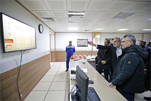 بازدید مدیر عامل شرکت نفت مناطق مرکزی از منطقه عملیاتی سراجه قم 5