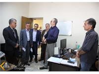 بازدید مدیرعامل و جمعی از مدیران ستادی از انبارهای کالا و تجهیزات نفت مرکزی 15