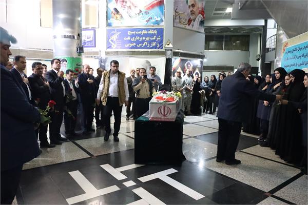 گرامیداشت هفته بسیج در شرکت بهره‌برداری نفت و گاز زاگرس جنوبی 7