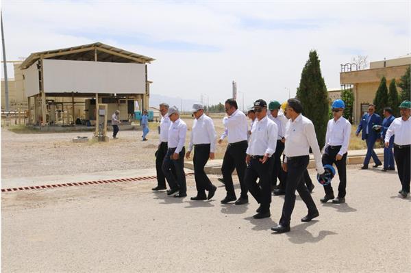بازدید مدیر عامل از منطقه سروستان 8