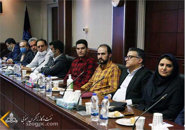 نشست صمیمی مدیرعامل شرکت نفت مناطق مرکزی ایران با کارکنان اداره بازرسی و حفاظت فنی 2