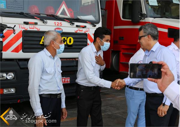 بازدید مدیرعامل شرکت نفت مناطق مرکزی ایران از منطقه عملیاتی سرخون و گشوی جنوبی 2