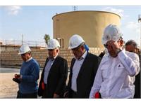 بازدید مدیرعامل شرکت ملی نفت ایران از واحد بهره‌برداری و نمک‌زدایی نفت‌شهر 7