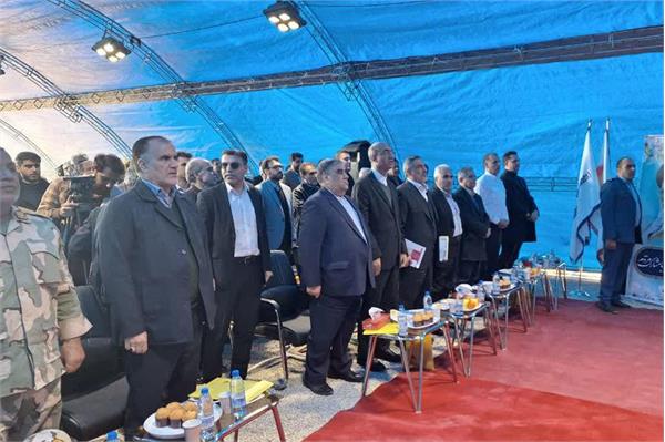 آیین آغاز طرح توسعه میادین نفتی سومار، سامان و دلاوران 10