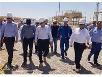 بازدید مدیر عامل شرکت نفت مناطق مرکزی ایران از میدان نفتی دانان 1