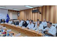 بازدید مدیرعامل شرکت نفت مناطق مرکزی ایران از ستاد شرکت بهره برداری نفت و گاز غرب 5