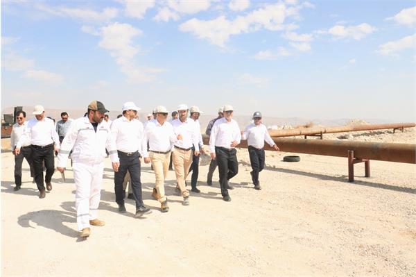 بازدید مدیرعامل شرکت نفت مناطق مرکزی ایران از مناطق عملیاتی آغار و دی زاگرس جنوبی 23