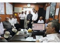 بازدید مدیر عامل شرکت نفت مناطق مرکزی ایران ومدیر نظارت بر تولید نفت و گاز و نمایندگان مدیریت برنامه ریزی تلفیقی شرکت ملی نفت