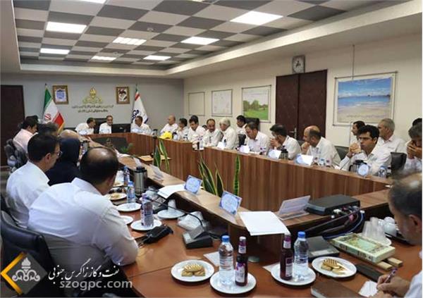 بازدید مدیرعامل شرکت زاگرس جنوبی از منطقه عملیاتی نار و کنگان 9