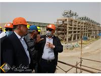 بازدید مدیرعامل شرکت نفت مناطق مرکزی ایران و هیات همراه از میدان نفتی خشت 10