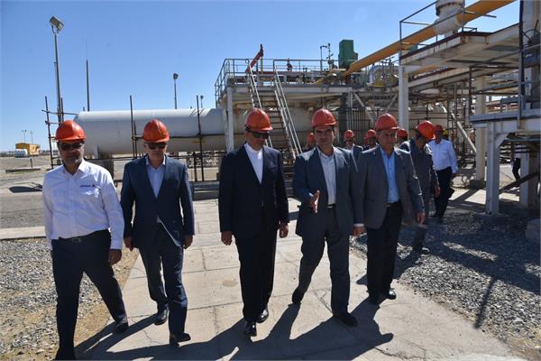 آخرین وضعیت تولید گاز در منطقه عملیاتی خانگیران بررسی شد / تصویر