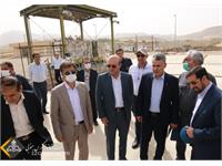 بازدید مدیرعامل شرکت نفت مناطق مرکزی ایران و هیات همراه از میدان نفتی خشت 1
