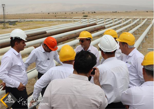 بازدید مدیر عامل شرکت نفت و گاز زاگرس جنوبی از منطقه عملیاتی پارسیان-ناحیه وراوی و ایثار 26