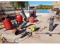 تعمیر و نوسازی یکدستگاه نازل هایدرانت ایمنی و 20 کپسول آتش نشانی مستعمل 2