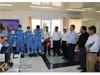 بازدید مدیر عامل نفت مناطق مرکزی ایران از منطقه عملیاتی پارسیان 12