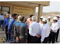 بازدید مدیر عامل شرکت نفت و گاز زاگرس جنوبی از منطقه عملیاتی پارسیان 5