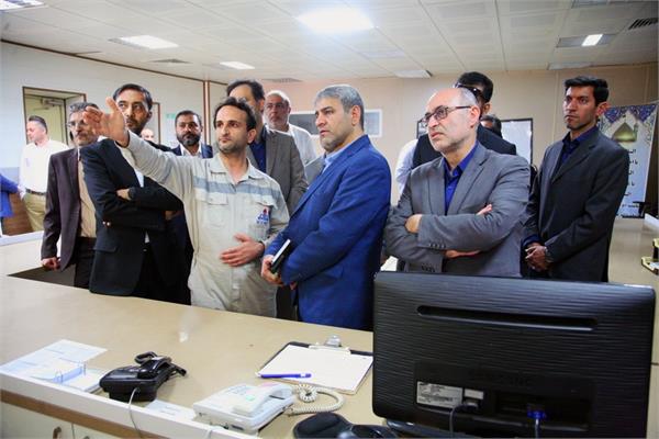 بازدید مسئولان سازمان پدافند غیرعامل کشور از منطقه بهره برداری نفت و گاز سراجه قم 11