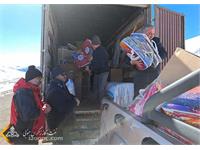 توزیع اقلام مورد نیاز زلزله زدگان خوی 9