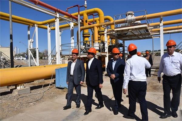 بازدید محسن خجسته‌مهر، مدیرعامل شرکت ملی نفت ایران از تاسیسات منطقه عملیاتی خانگیران 5