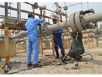 آغاز تعمیرات اساسی بدون توقف تولید در مراکز جمع آوری گاز منطقه عملیاتی آغار و دالان 10