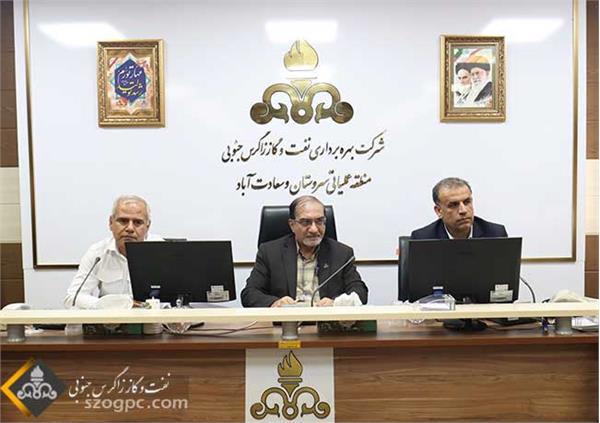 بازدید سرپرست شرکت نفت و گاز زاگرس جنوبی از منطقه عملیاتی سروستان و سعادت آباد 1