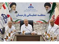 بازدید مدیر عامل، اعضاء هیأت مدیره و جمعی از روسای ستادی از منطقه عملیاتی پارسیان 13